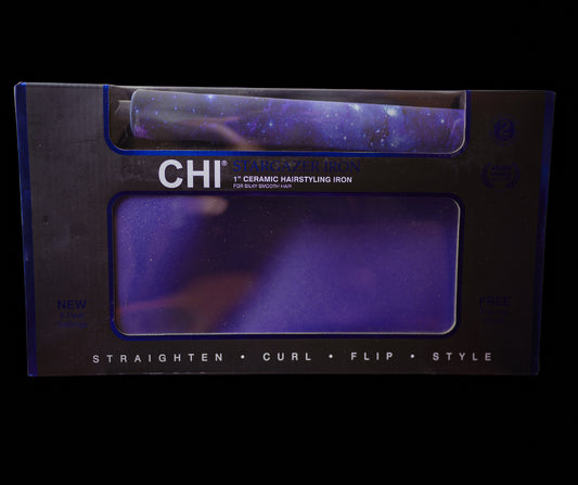 CHI Stargazer 1" Flat Iron w/ Free Clutch